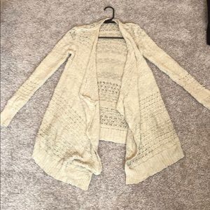 American Eagle crochet cardigan